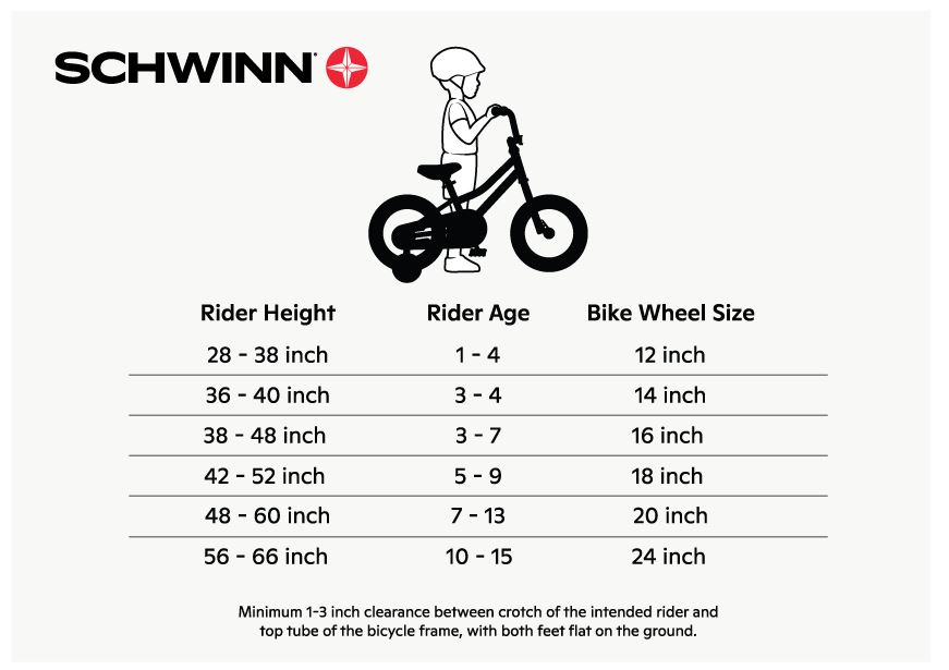 Kids 2025 bike measurements