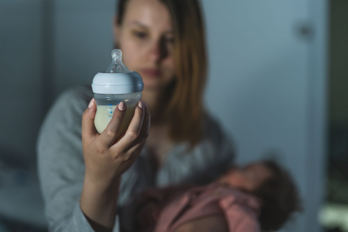 Overfeeding bottle sale fed baby